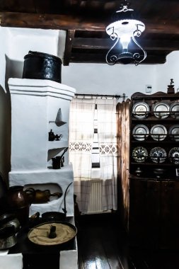 PLOIESTI, ROMANIA - APRIL 30, 2023: Museum 'Casa de targovet' from the 18th - 19th Centuries. Hagi Prodan house.