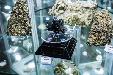 CRISCIOR, ROMANIA - Eylül 05, 2021: Toda Mineral Müzesi.