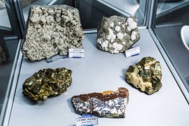 CRISCIOR, ROMANIA - Eylül 05, 2021: Toda Mineral Müzesi.