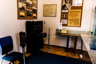 PLOIESTI, ROMANIA - 30 Nisan 2023: Ulusal Petrol Müzesi.