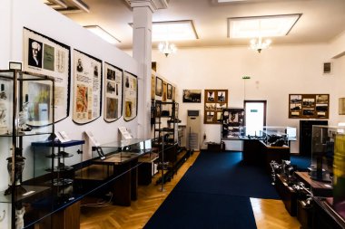 PLOIESTI, ROMANIA - 30 Nisan 2023: Ulusal Petrol Müzesi.