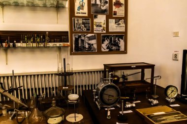 PLOIESTI, ROMANIA - 30 Nisan 2023: Ulusal Petrol Müzesi.