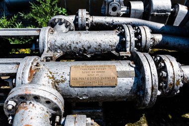 PLOIESTI, ROMANIA - 30 Nisan 2023: Ulusal Petrol Müzesi.