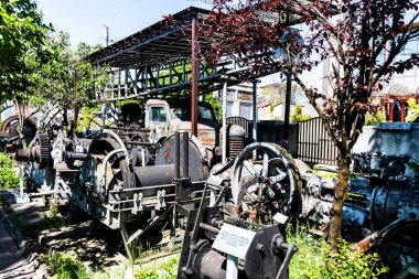 PLOIESTI, ROMANIA - 30 Nisan 2023: Ulusal Petrol Müzesi.