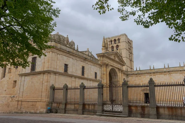 Καθεδρικός Ναός Του Σωτήρα Της Ζαμόρα Ισπανία — Φωτογραφία Αρχείου