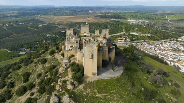 Castle Floresta Municipality Almodovar River Spain — 스톡 사진