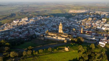 view of the sunrise in the municipality of Medina Sidonia, in the province of Cadiz, Spain