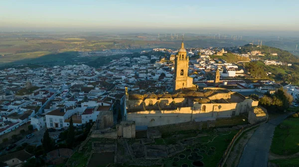 view of the sunrise in the municipality of Medina Sidonia, in the province of Cadiz, Spain
