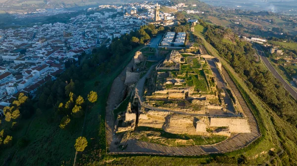 view of the sunrise in the municipality of Medina Sidonia, in the province of Cadiz, Spain