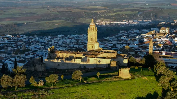view of the sunrise in the municipality of Medina Sidonia, in the province of Cadiz, Spain