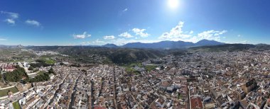 views of the monumental town of Antequera in the province of Malaga, Andalusia.