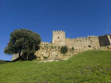 Castellar de la frontera Kalesi Cadiz, İspanya