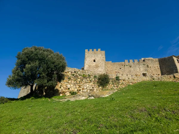 Castellar Frontera Kalesi Cadiz Spanya — Stok fotoğraf