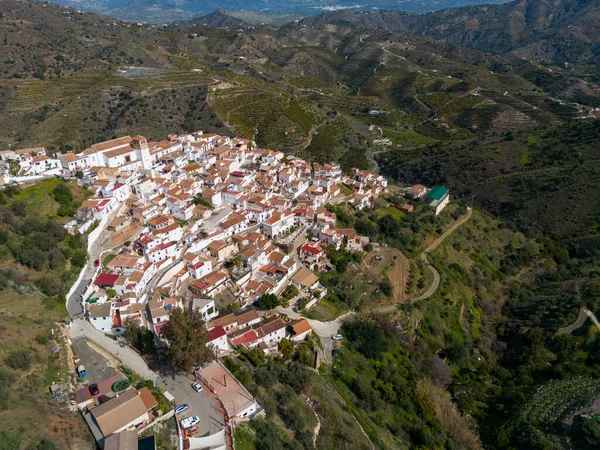 Malaga Spanya Nın Axarquia Bölgesindeki Cutar Belediyesi — Stok fotoğraf