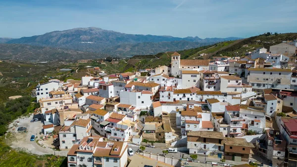 stock image municipality of Iznate in the Axarquia region of Malaga, Andalusia.