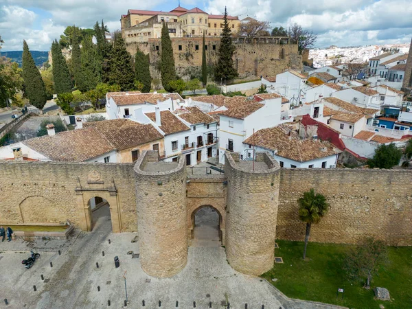 View Monumental City Ronda Province Malaga Spain — Stock Photo, Image