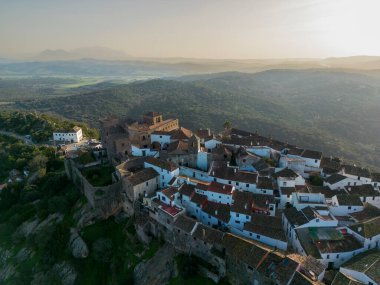 Castellar de la frontera Kalesi Cadiz, İspanya