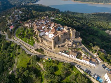 Castellar de la frontera Kalesi Cadiz, İspanya