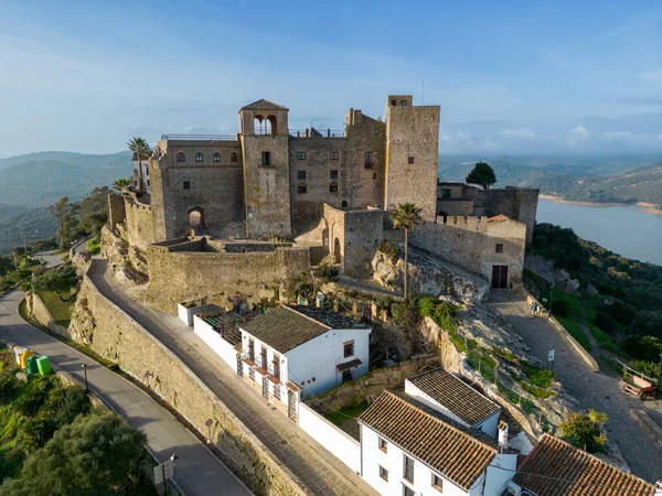 Κάστρο Castellar Frontera Στην Επαρχία Cadiz Ισπανία — Φωτογραφία Αρχείου