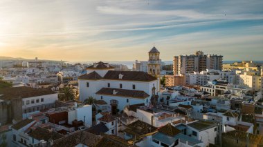 Marbella, Endülüs 'ün eski şehir merkezi manzarası