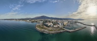 Estepona Limanı, Endülüs, İspanya.