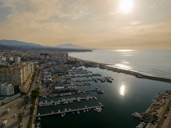 View Port Estepona Coast Estepona Andalusia Spain — Stock Photo, Image
