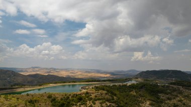 Guadalteba ya da Guadaltehorce Rezervi El Chorro, Malaga 'da.