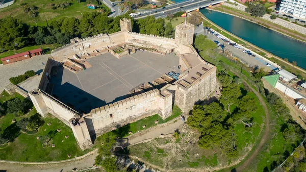 Blick Auf Die Burg Sohail Der Gemeinde Fuengirola Andalusien — Stockfoto