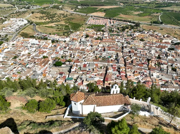 Utsikt Över Kommunen Cartama Provinsen Malaga Spanien — Stockfoto