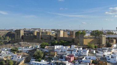 Alcala de Guadaira kalesinin havadan görünüşü, Sevilla