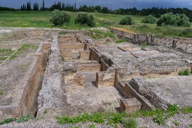 Roma şehri İtalya, Endülüs 'ün eski büyük termal hamamı
