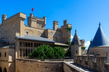 İspanya, Navarre 'deki Olite Kraliyet Sarayı