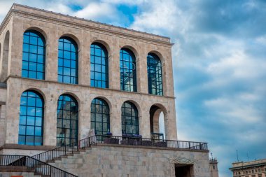 Milan italy 26 January 2023: 20th century museum dedicated to contemporary art