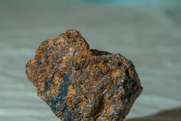 Exempel Mineral Som Utvunnits Oltre Colle Mines — Stockfoto