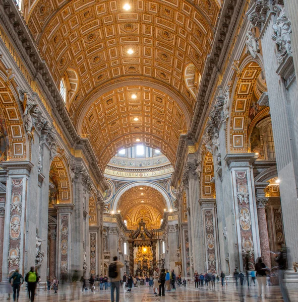 Рим Италия Марта 2023 Года Христианская Церковь Внутреннее Место Молитвы — стоковое фото