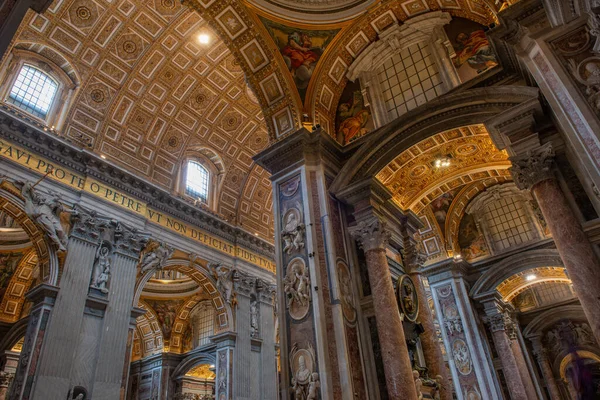 Rome Italy March 2023 Christian Church Interior Place Prayer Faith — Stock Photo, Image