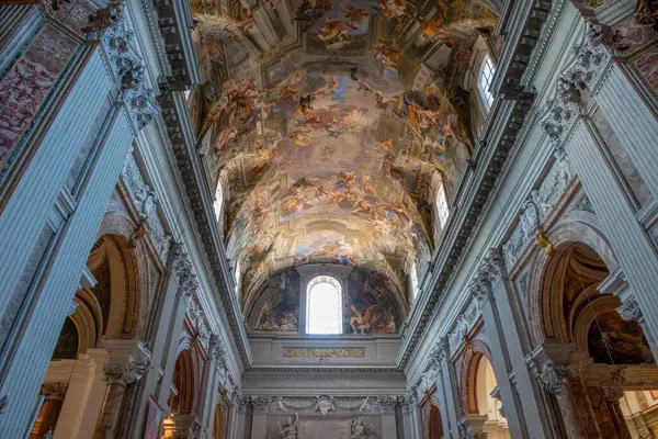 Rzym Włochy Marca 2023 Kościół Sant Ignazio Loyola Campo Marzio — Zdjęcie stockowe