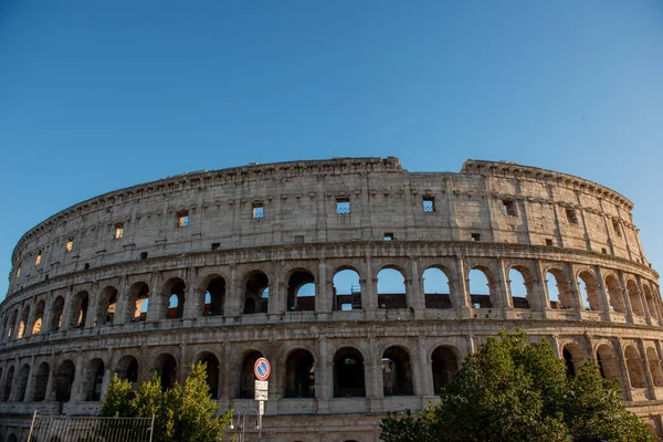 Roma Italia Marzo 2023 Coliseo Originalmente Conocido Como Anfiteatro Flavio —  Fotos de Stock