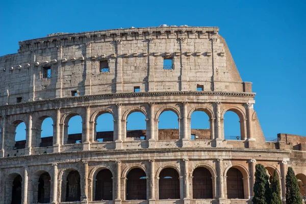 Roma Italia Marzo 2023 Coliseo Originalmente Conocido Como Anfiteatro Flavio —  Fotos de Stock