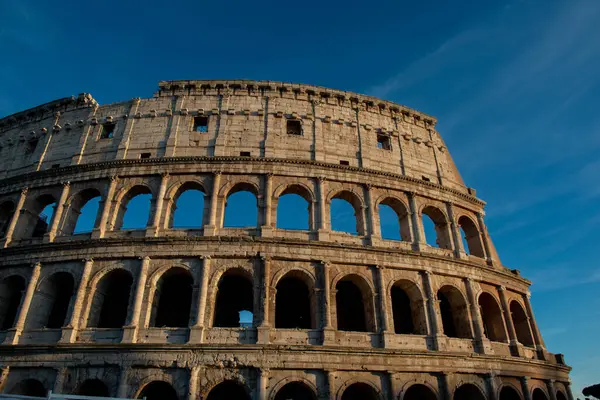 stock image Rome Italy March 15 2023: Colosseum, originally known as the Flavian Amphitheater . Located in the city center of Rome, it is the largest Roman amphitheater in the world