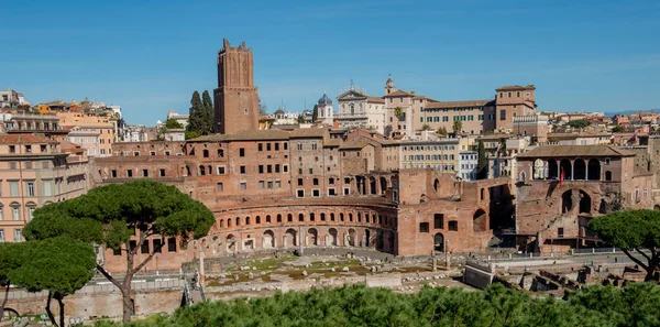Roma Italia 16Marzo 2023 Lugar Arqueológico Los Foros Imperiales Roma —  Fotos de Stock