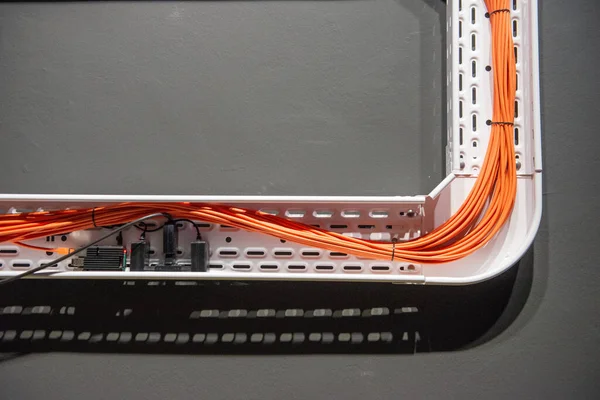 Przewód Przepuszczania Kabli Elektrycznych — Zdjęcie stockowe