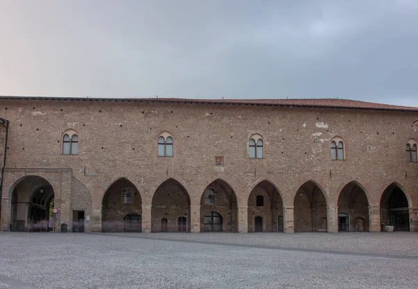 Visconti Citadel Oude Stad Bergamo — Stockfoto