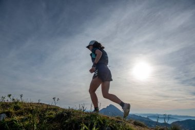 Serina İtalya 3 Eylül 2023: Fiziksel ve psikolojik açıdan iyi eğitimli atletler için tehlikeli dağ koşusu