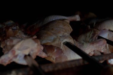 Şişte et fotoğrafı.