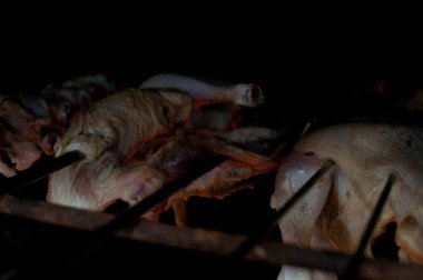 Şişte et fotoğrafı.