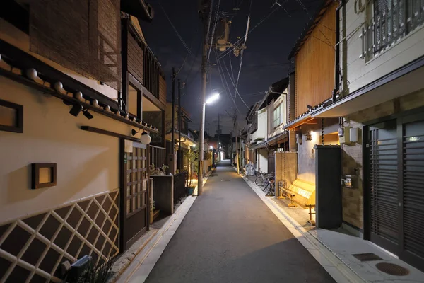 Quiet Street Traditional Gion District High Quality Photo — Photo
