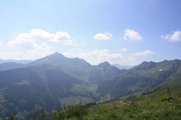 Wandern Durch Die Österreichischen Berge Raum Alpbach — Stockfoto