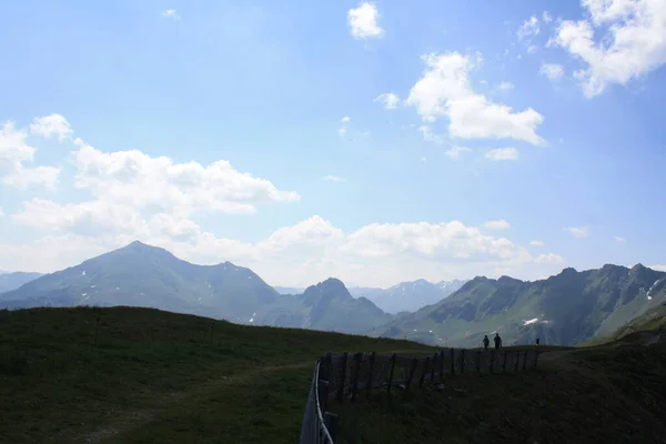 Wandern Durch Die Österreichischen Berge Raum Alpbach — Stockfoto