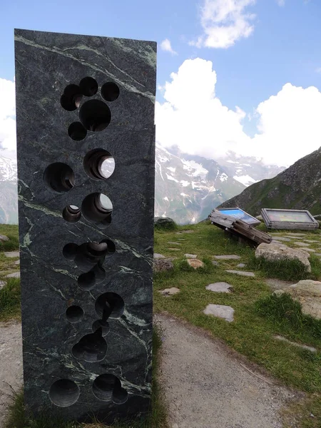 Grossglockner High Alpine Road Bergspass Österrike — Stockfoto